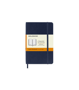Classic Notebook (POCKET) Ruled Soft — Sapphire Blue