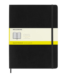 Classic Notebook (XL) Plain Soft — Black