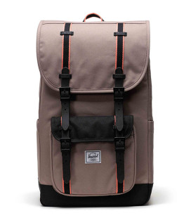 Herschel Little America Taupe Grey/Black/Shell Pink Backpack