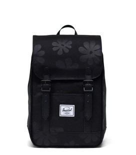 Herschel Retreat Mini Black Floral Sun Backpack