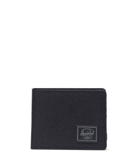 Herschel Roy Coin Wallet Black Tonal Wallet